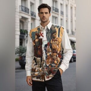 Bellow Brut Le Garage Shirt – Made in France
Vintage from the 1980s